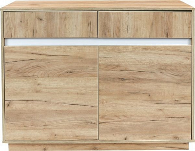 Комод Рио 2Я2Т дуб золотой/дуб золотой 