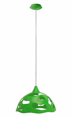 Підвіс 1304 1x60 Вт E27 салатово-зелений 160703