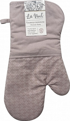 Прихватка-рукавиця Raima 17,7x33 см пудровий La Nuit