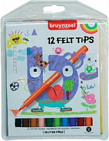 Набір фломастерів дитячих 12 кольорів 60121012 Bruynzeel