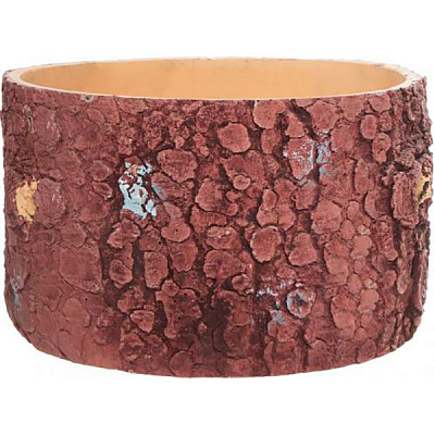 Кашпо декоративне Engard Ялина круглий 31,5 л бордовий (JHW-10)