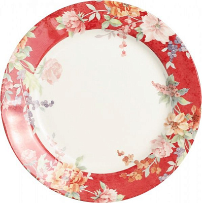 Тарелка обеденная Цветочный сад 26 см Claytan Ceramics