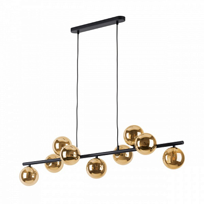 Люстра подвесная TK Lighting Estera 9PL 9xG9 янтарный 