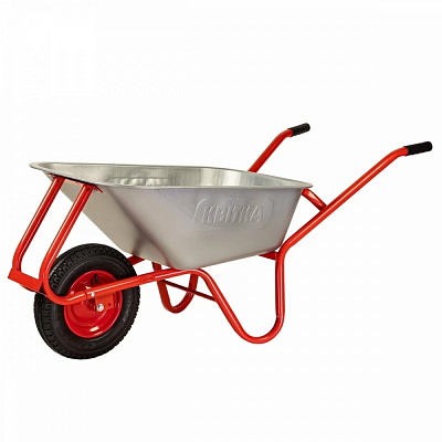 Тачка садово-строительная КВІТКА PRO 100 л до 180 кг Formula 1 Expert (110-4062)