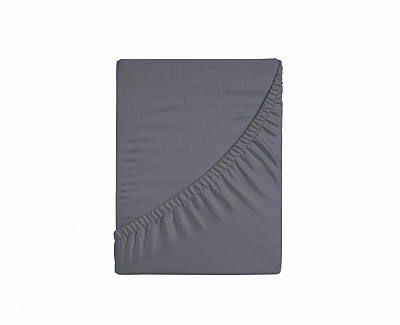 Простынь на резинке ALLOY 140x200 см серый UP! (Underprice)