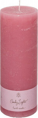 Свічка циліндр рожевий С07*20/1-174 Candy Light