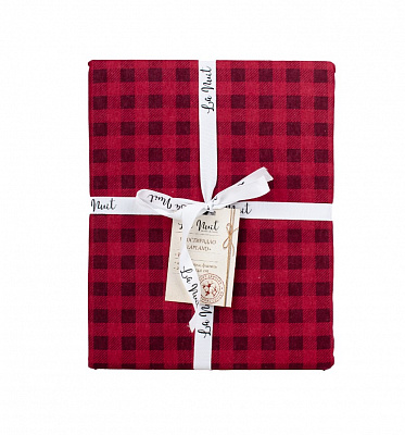 Простирадло Lapland 220x240 см червоний La Nuit