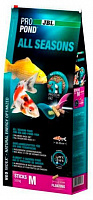 Корм JBL для коропів Коі і ставкової риби ProPond All Seasons всесезонний М, 5.8 кг