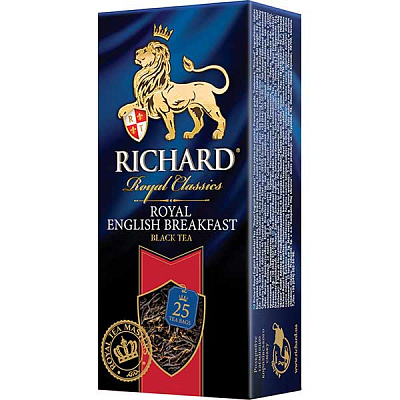 Чай черный Richard English Breakfast 25 шт. (4820018737998) 