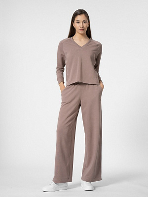 Штани 4F TROUSERS CAS F129 4FSS23TTROF129-82S р. XS рожевий