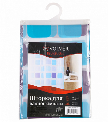 Шторка для ванны VOLVER Mosaic 180x200 см 51409