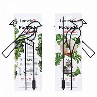 Опора для растений Lamela Очаровательные птицы 2 шт. 42-45 см
