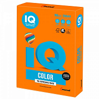 Папір офісний кольоровий IQ A4 160 г/м помаранчевий 250 аркушів 
