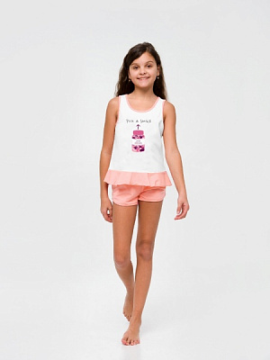Пижама детская для девочек Smil р.128 розовый 