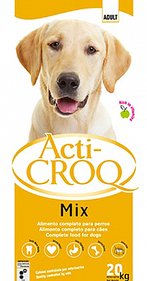 Корм сухой ActiCROQ Mix для взрослых собак 20 кг
