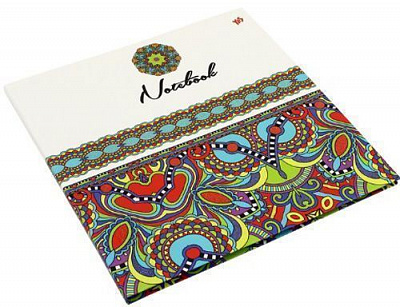 Блокнот 200*200/64 інтег., мат + глитер Pattern YES