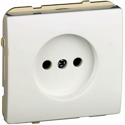 Розетка кінцева без заземлення Efapel Apolo IP20 білий 50121 TBR