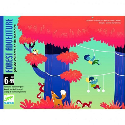 Гра настільна Djeco Лісові пригоди DJ05180