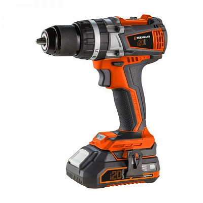 Шуруповерт ударний акумуляторний Tekhmann TCD-65/I20 BS 850186