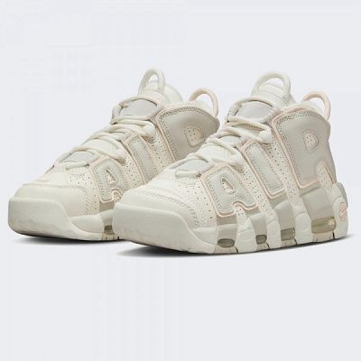 Кроссовки Nike W AIR MORE UPTEMPO DV1137-101 р.38,5 бежевый