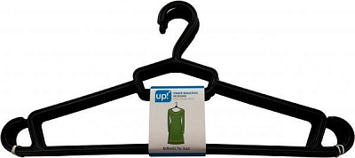 Набор плечиков UP! (Underprice) Modern черный 43,5 см 5 шт. 