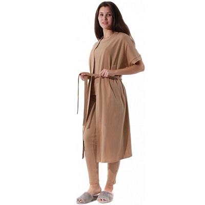 Халат Flis clothes р. S капучино