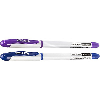 Набор ручек гелевых Economix LEADER E10524 2 шт. синие 