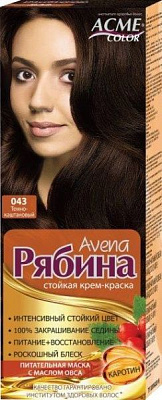 Фарба для волосся Acme Color Горобина №043 темно-каштановий