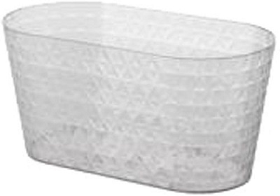 Вазон пластиковый Form Plastic Диамант-мини овал-23 овальный 2л прозрачный 