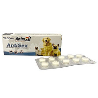 Таблетки для котів і собак Animall Vetline AntiSex 10 шт.