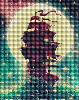 Алмазна мозаїка Крізь хвилі Ідейка