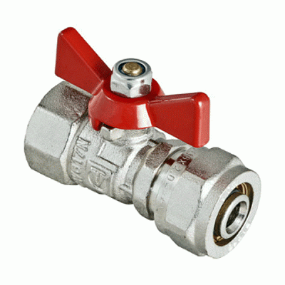 Кран кульовий Valtec під обжим 16х1/2