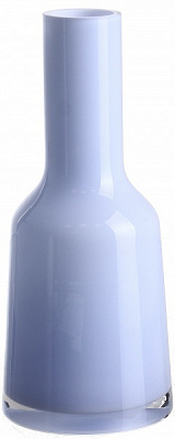 Ваза стеклянная Wrzesniak Glassworks Opal/Light Blue 20 см светло-синяя 