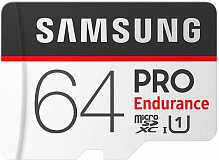 Карта памяти Samsung microSD/microSDHC/microSDXC 64 ГБ Class 10 (MB-MJ64GA/RU) PRO Endurance UHS-I U1 