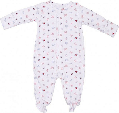 Комбинезон детский Фламинго р.62 белый 365-117 