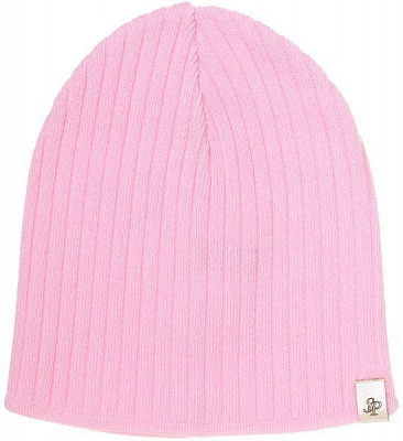 Шапочка детская для девочки Luna Kids р.52 сиреневый с розовым 2225 