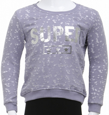 Джемпер для девочки D8-8643-64/14 р.128 фиолетовый 