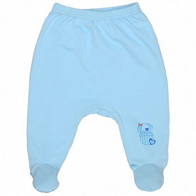 Ползунки для мальчиков Татошка м03207гол р.56 голубой 