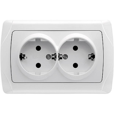 Розетка Viko Carmen 25.07.0070 біла