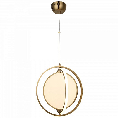 Люстра подвесная Vio Concept by LUCEA Bonorva big 64 Вт латунь 80328-03-PB3-CO 