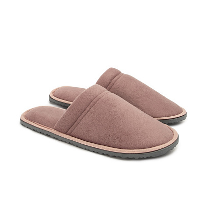 Тапки домашние Twins флис закрытые р.38/39 лиловый