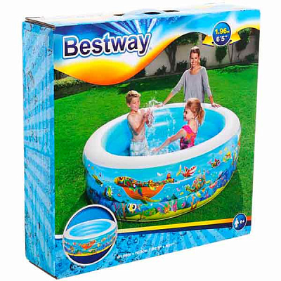 Бассейн надувной Bestway Play pool 196x53 см