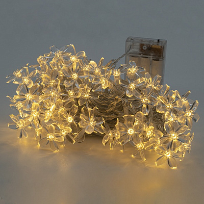 Гирлянда Altalusse INL-2708B-80 Warm встроенный светодиод (LED) 10 м 