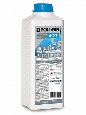 Ґрунтовка глибокопроникна Polimin АC-7 UNIVERSAL PRIMER 2 л
