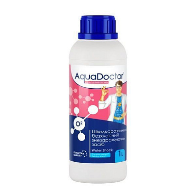 Засіб дезінфекційний на основі активного кисню Water Shock О2 AquaDoctor