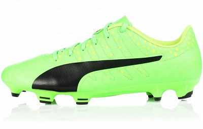 Бутсы Puma evoPOWER Vigor 4 FG 10396301 р. UK 9 зеленый