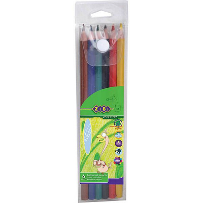 Карандаши цветные Protect ZiBi