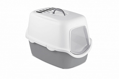 Туалет-домик Stefanplast с фильтром Cathy 56х40х40 см серый