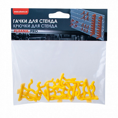Гачок для стенду 12х30х35 мм 10шт. Алеана 127053