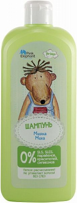 Шампунь Pink Elephant Ведмедик Міха 500 мл